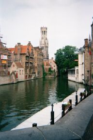 Canal with Belfry