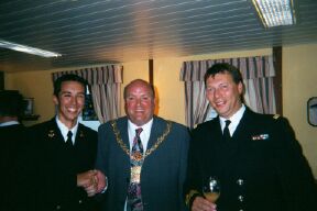 Meeting the Mayor of Douglas
